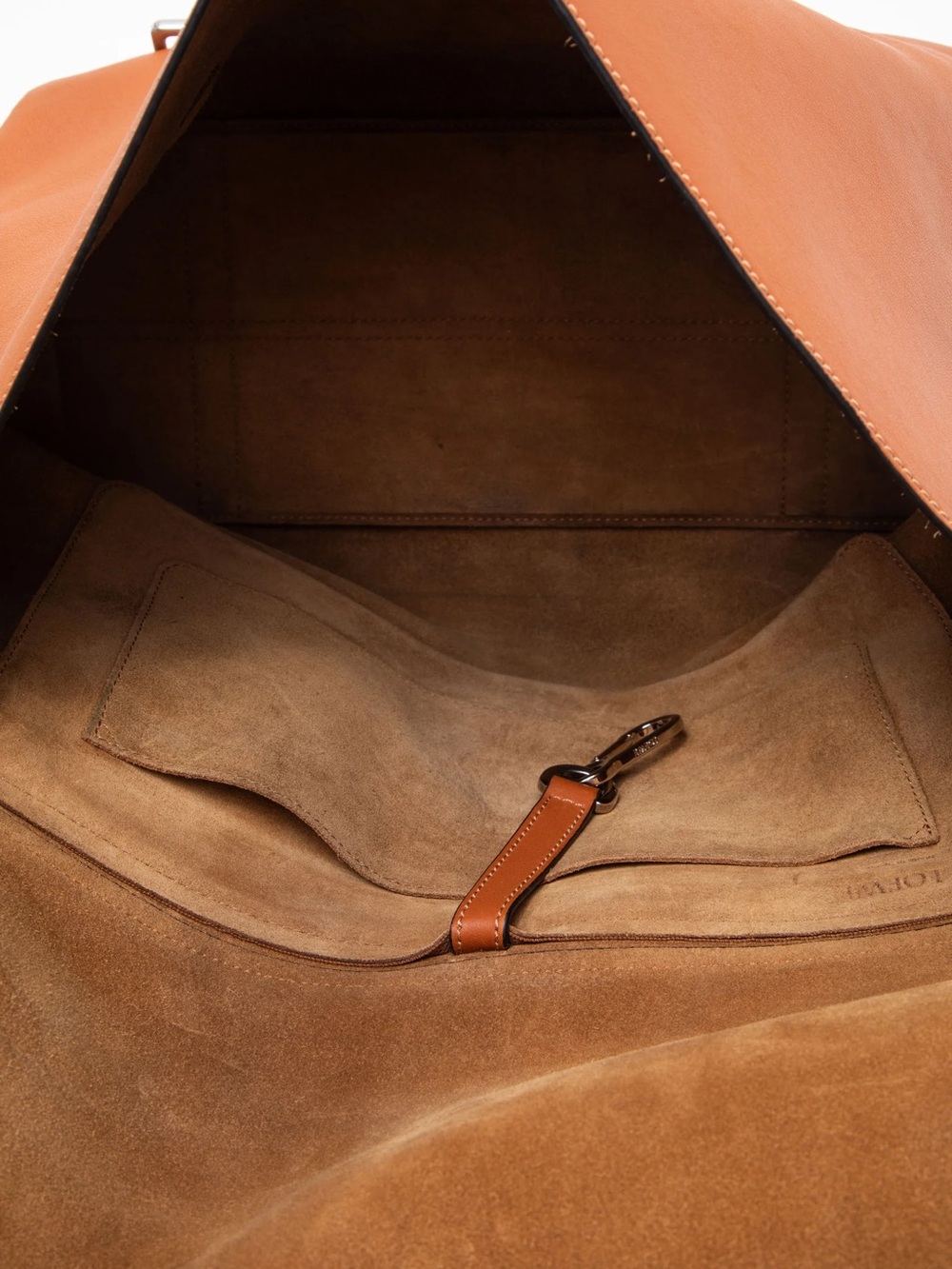 Loewe 2016 Brown Leather Messenger Bag - Picture 6 of 6